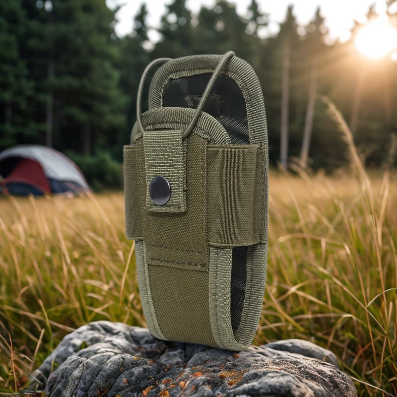MOLLE Interphone Holster | Tactical Nylon Radio Pouch for Hunting