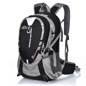 25L Waterproof Nylon Mountaineering Backpack - Camping