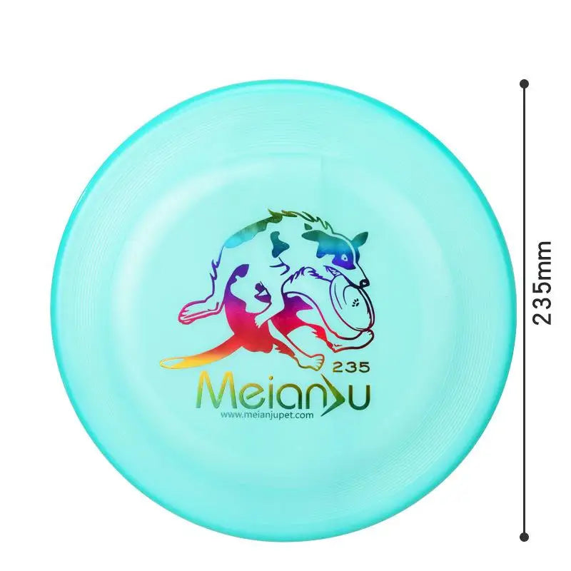 OUZEY Bite-Resistant Dog Frisbee – Perfect for Puppy Training and Active Play