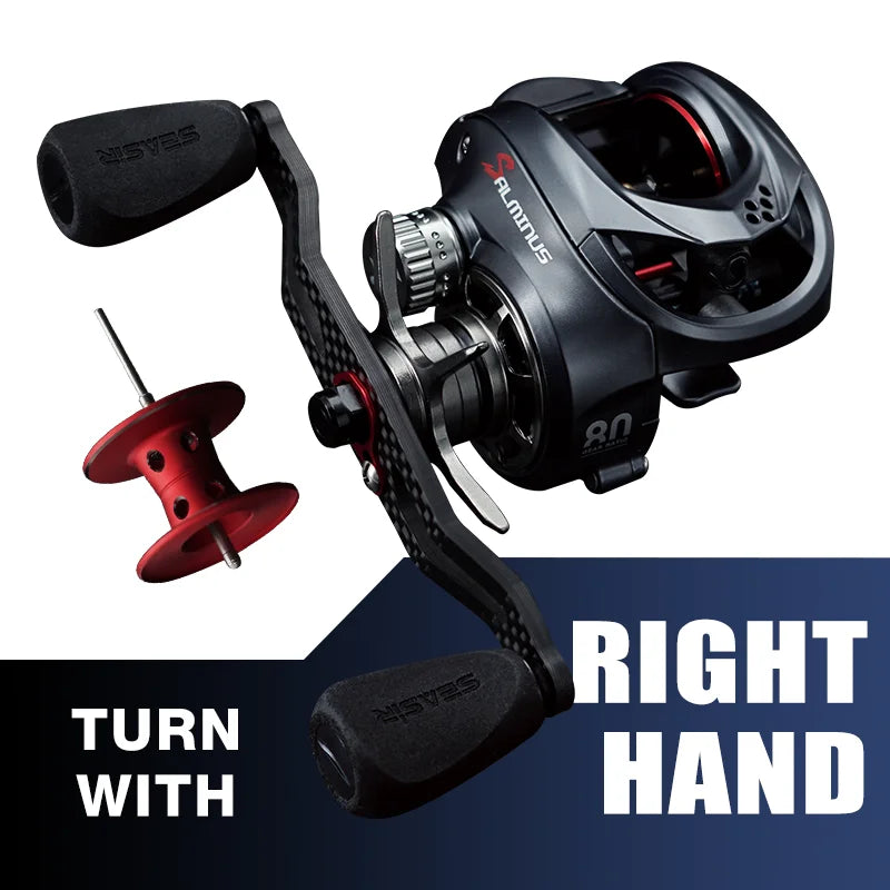 SeaSir 8.0:1 High-Speed Baitcasting Reel