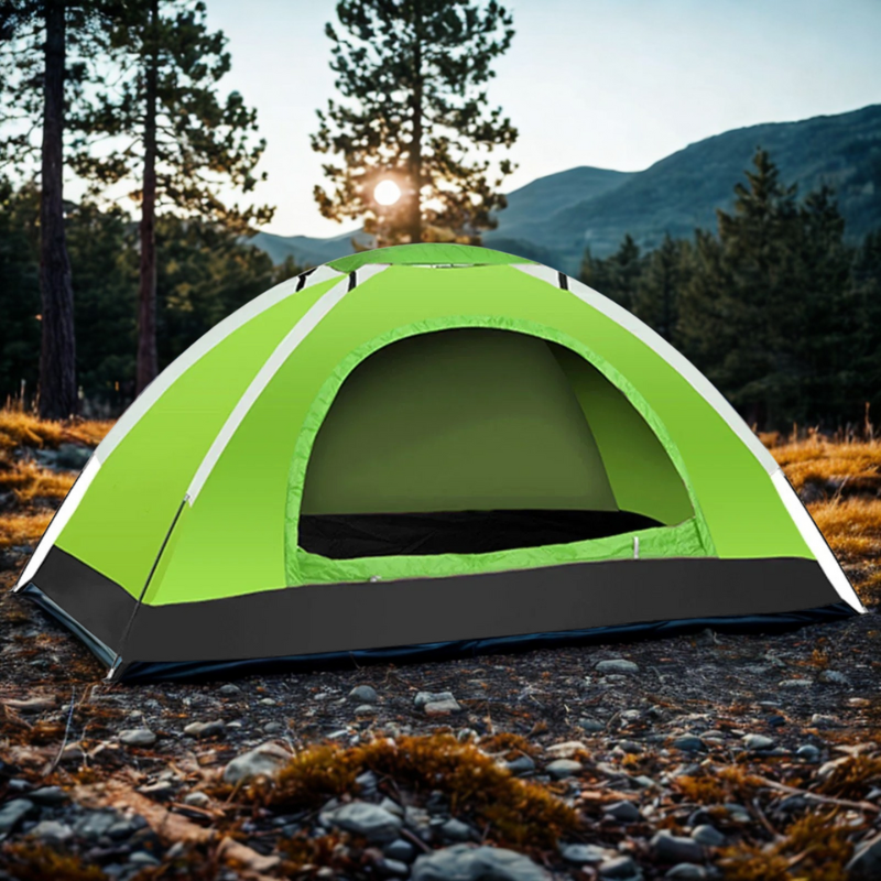 Compact Nylon Backpacking Tent | 3-Season Weather Protection