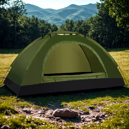 Compact Nylon Backpacking Tent | 3-Season Weather Protection