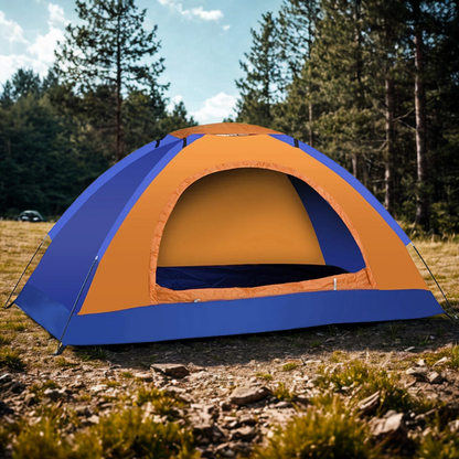Compact Nylon Backpacking Tent | 3-Season Weather Protection