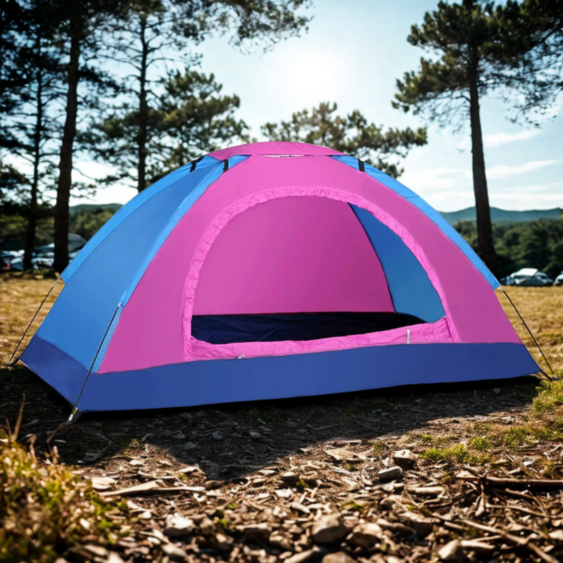 Compact Nylon Backpacking Tent | 3-Season Weather Protection