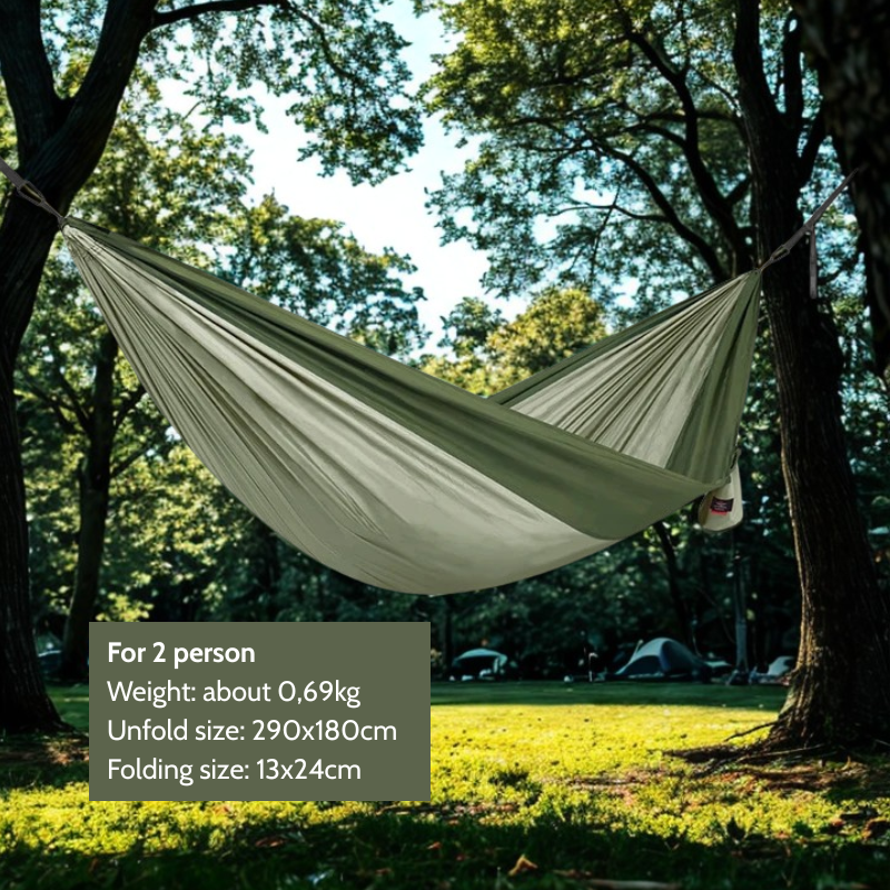 Naturehike Ultralight 2-Person Hammock | Premium 340T Pongee Fabric