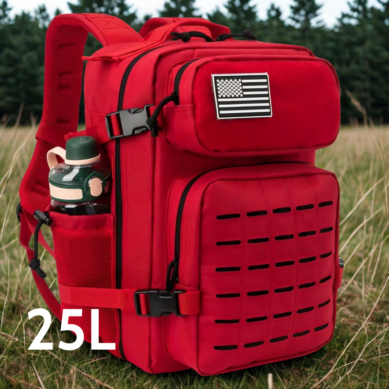 45L Laser Cut Tactical Backpack | 3-Day Assault Pack with Bottle Holders