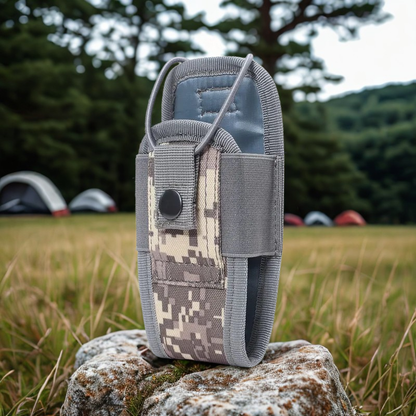 MOLLE Interphone Holster | Tactical Nylon Radio Pouch for Hunting