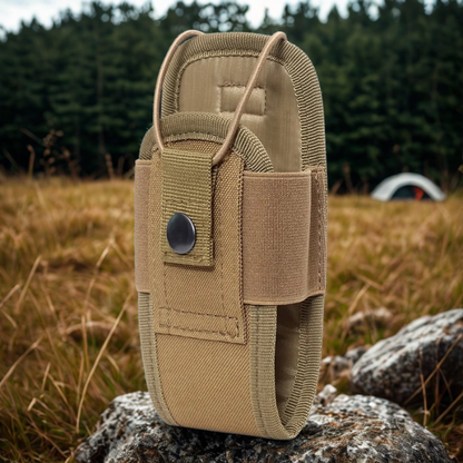 MOLLE Interphone Holster | Tactical Nylon Radio Pouch for Hunting