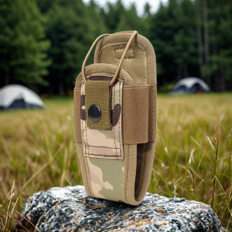 MOLLE Interphone Holster | Tactical Nylon Radio Pouch for Hunting