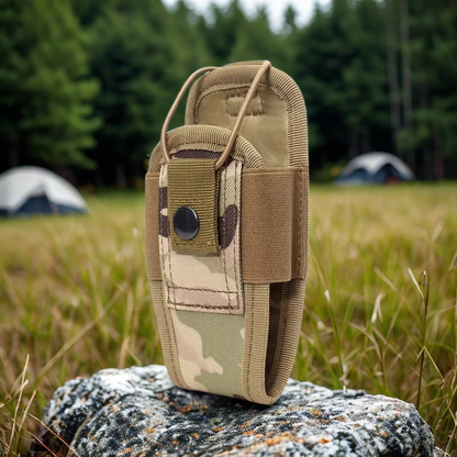 MOLLE Interphone Holster | Tactical Nylon Radio Pouch for Hunting