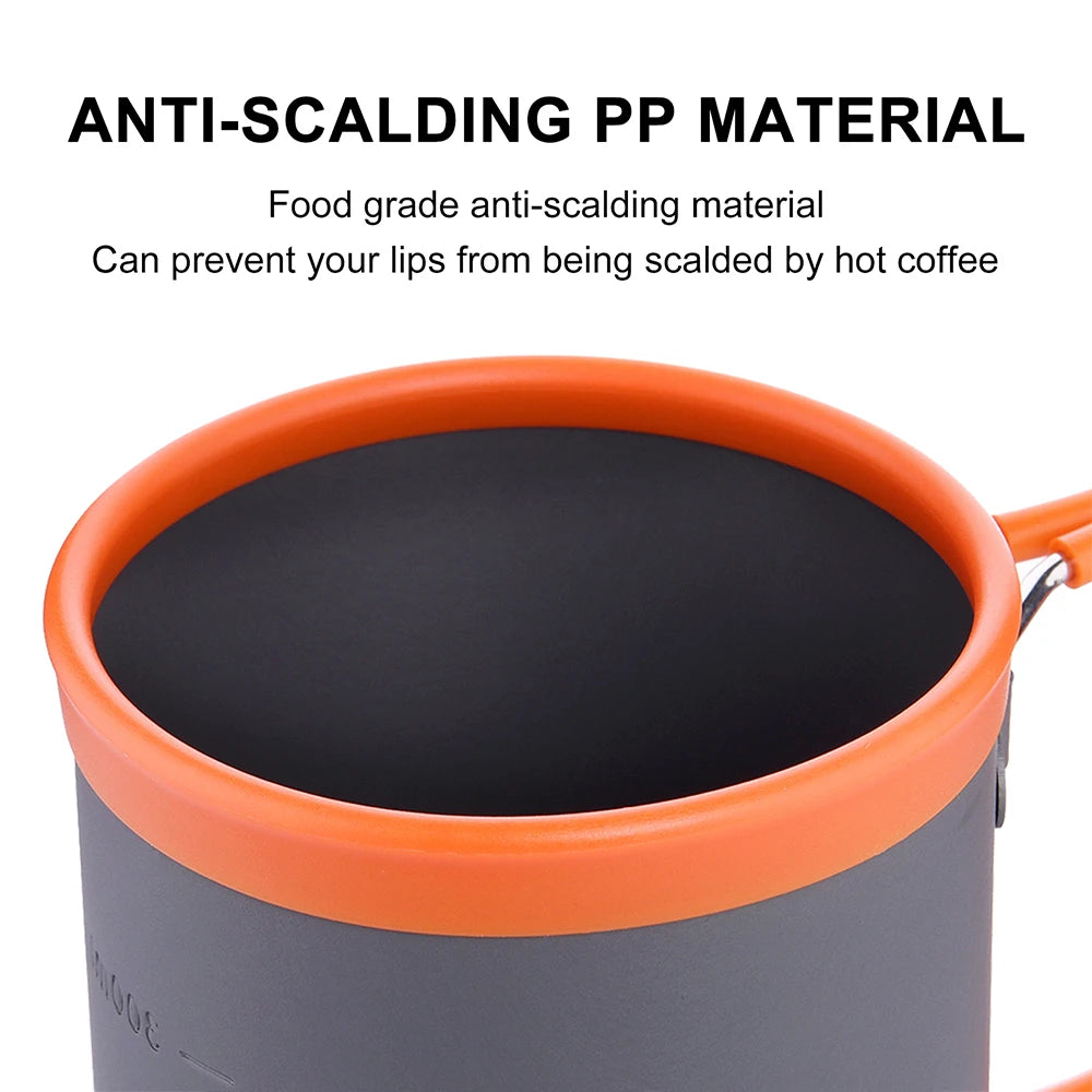 Widesea 300ml Aluminum Camping Cup | Lightweight Hiking Mug