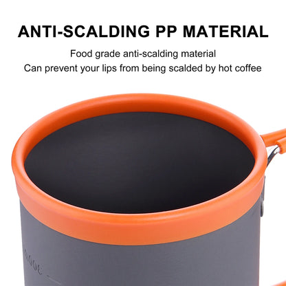 Widesea 300ml Aluminum Camping Cup | Lightweight Hiking Mug