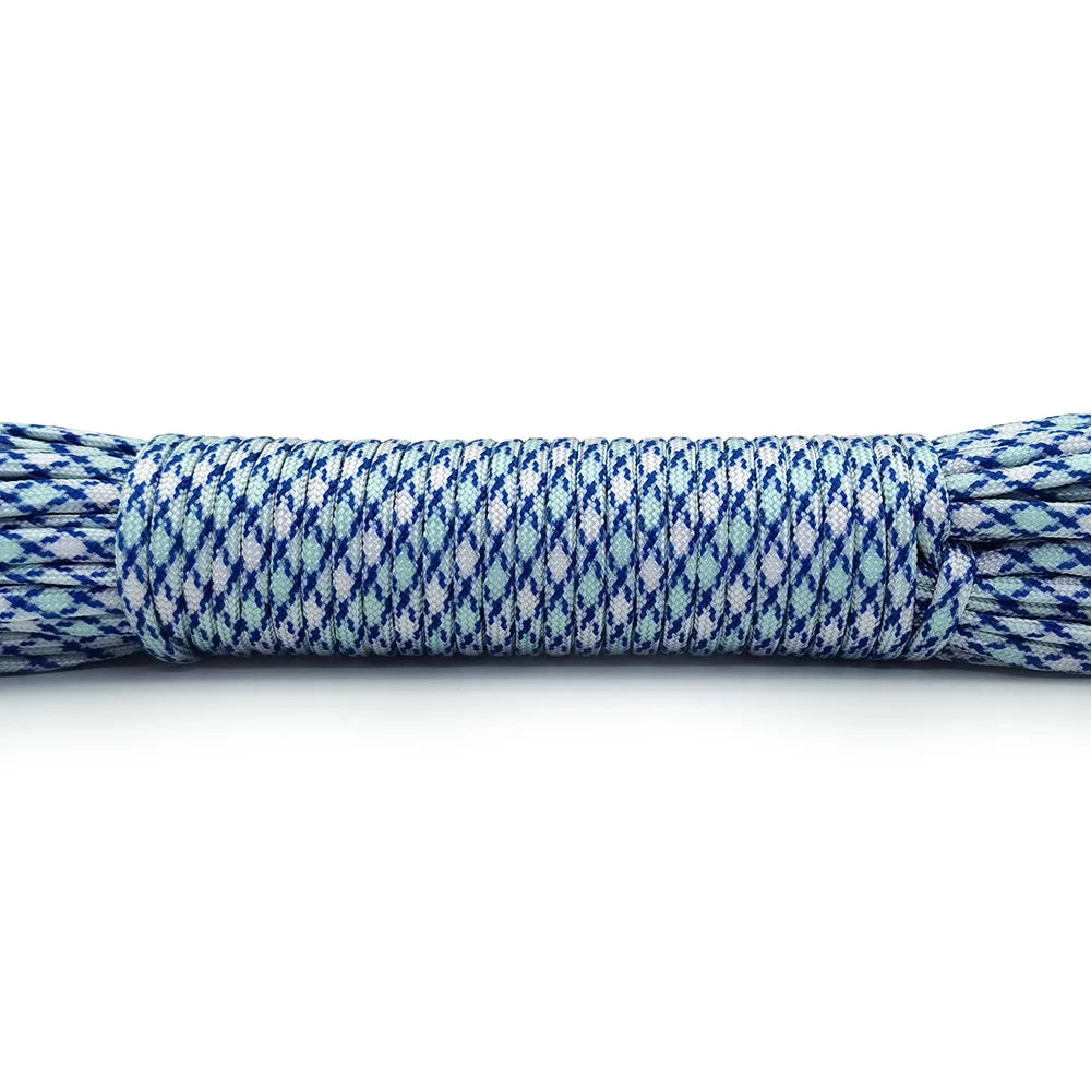 4 Size Dia.4mm 7 stand Cores Paracord for Survival Parachute Cord Lanyard Camping Climbing Camping Rope Hiking Clothesline