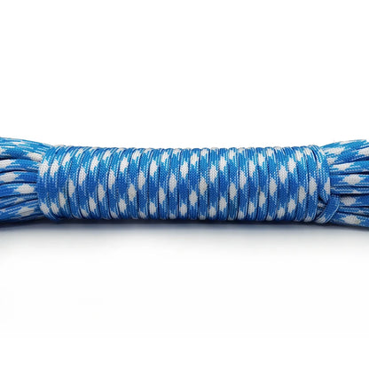 4 Size Dia.4mm 7 stand Cores Paracord for Survival Parachute Cord Lanyard Camping Climbing Camping Rope Hiking Clothesline