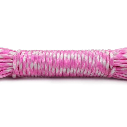 4 Size Dia.4mm 7 stand Cores Paracord for Survival Parachute Cord Lanyard Camping Climbing Camping Rope Hiking Clothesline