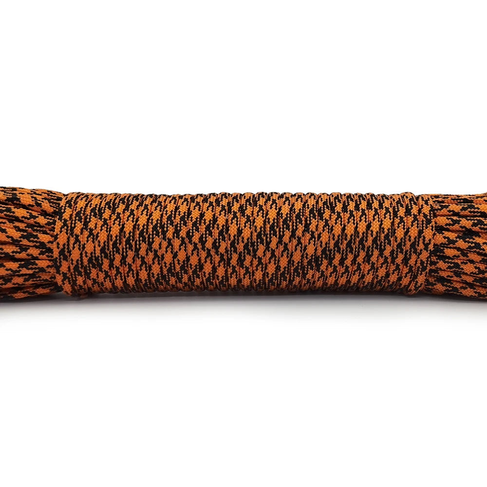 4 Size Dia.4mm 7 stand Cores Paracord for Survival Parachute Cord Lanyard Camping Climbing Camping Rope Hiking Clothesline