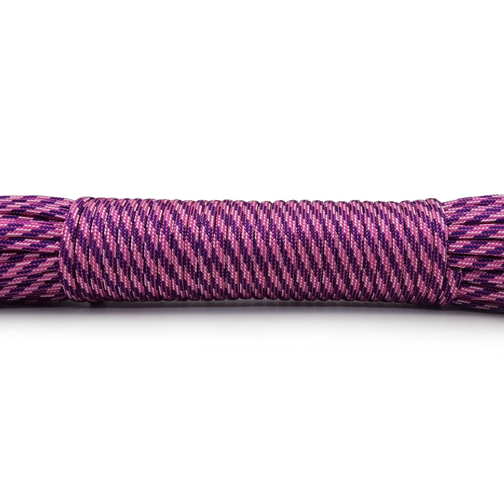 4 Size Dia.4mm 7 stand Cores Paracord for Survival Parachute Cord Lanyard Camping Climbing Camping Rope Hiking Clothesline