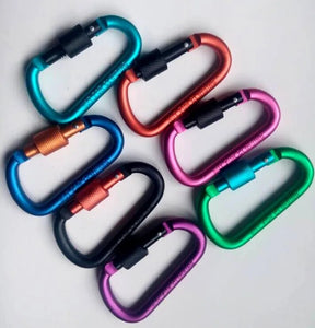 Carabiner 6 pcs Kit - Camping Equipment