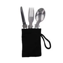 YOUGLE - Stainless Steel Folded Fork, Spoon And Knife