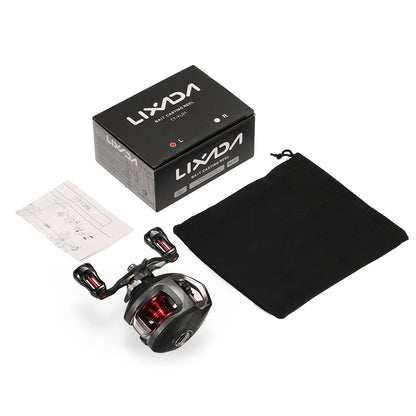 Lixada 13BB Baitcasting Reel | Ultra-Smooth, 6.3:1 All-Purpose