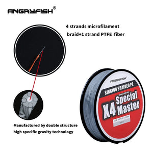 Angryfish - 500M Sinking Braided Line