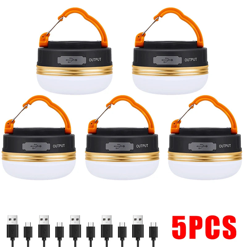 USB Rechargeable Camping Lantern | Multiple Sizes for Tent & Trail