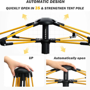 3/4 Person Automatic Camping Tent