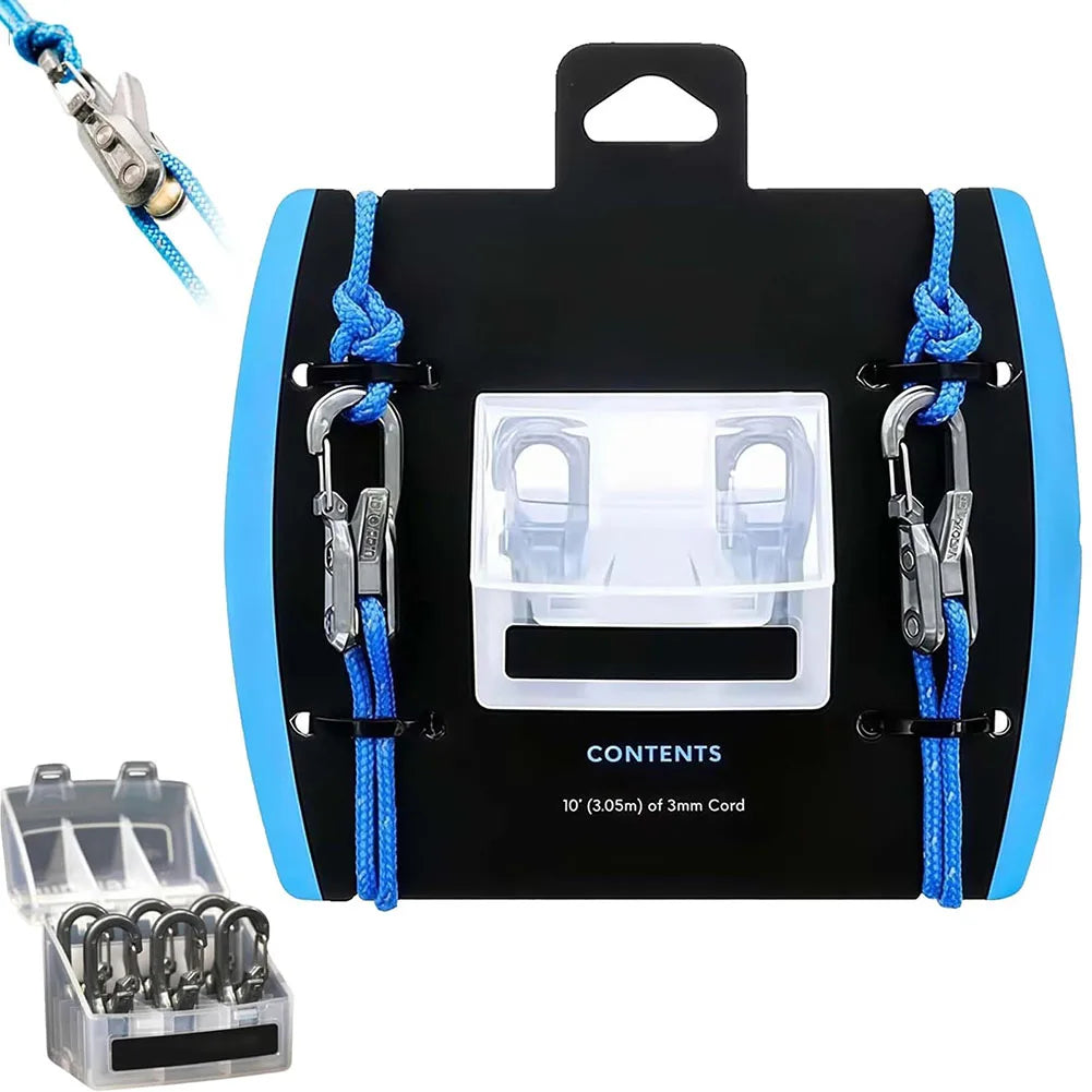 Ultralight Tent Rope Lock & Adjuster Kit