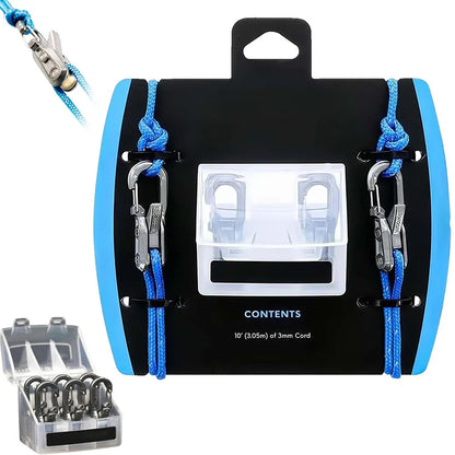 Ultralight Tent Rope Lock & Adjuster Kit