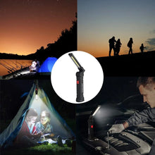 Lámpara de camping portátil plegable, recargable por USB