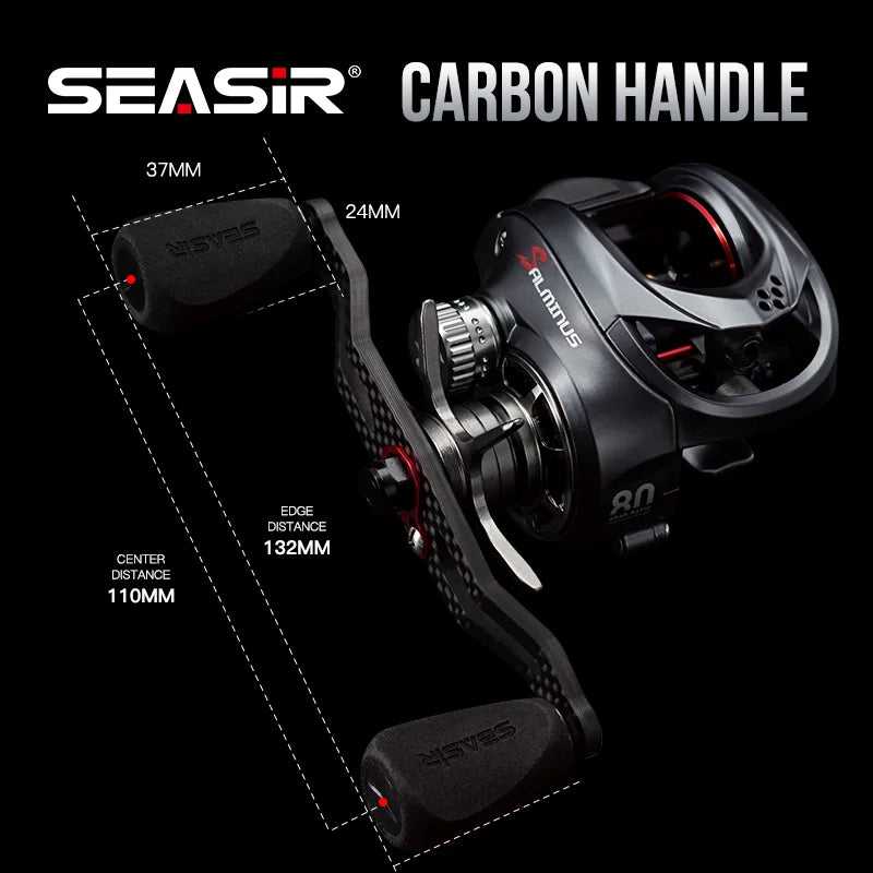 SeaSir 8.0:1 High-Speed Baitcasting Reel