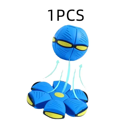 Transforming Magic Flying Disc Ball | Outdoor Dual-Purpose Pet & Kids Toy