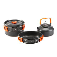 Kit de cocina para acampar: varios juegos