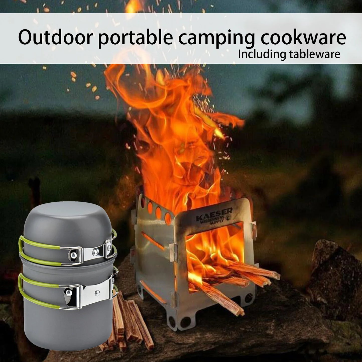 All-in-One Backpacking Cookware Set