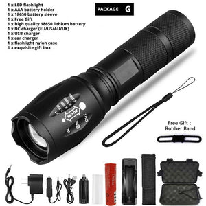 Z45 Led Flashlight Ultra Bright - Waterproof