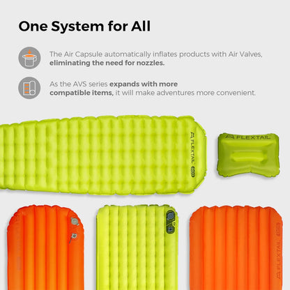 FLEXTAIL Insulated Sleeping Pad, Ultralight Inflatable Camping Mattress (Zero Series: No Pump, Tiny Series: Built-in Pump)