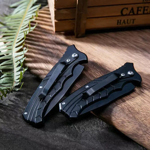 Stainless Steel Folding Knife - Camping / Survival