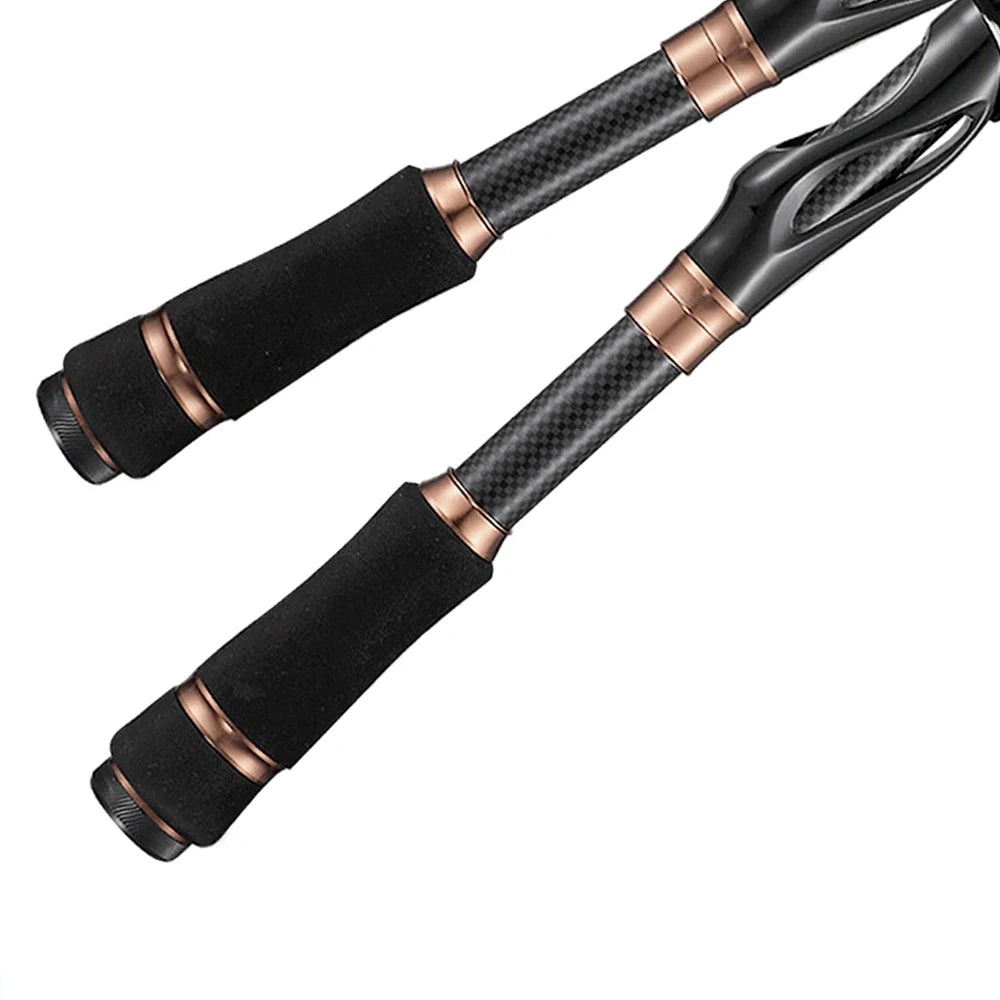 HLUR Telescopic Carbon Fiber Fishing Rod | Ultralight Spinning/Casting