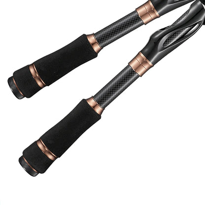 HLUR Telescopic Carbon Fiber Fishing Rod | Ultralight Spinning/Casting