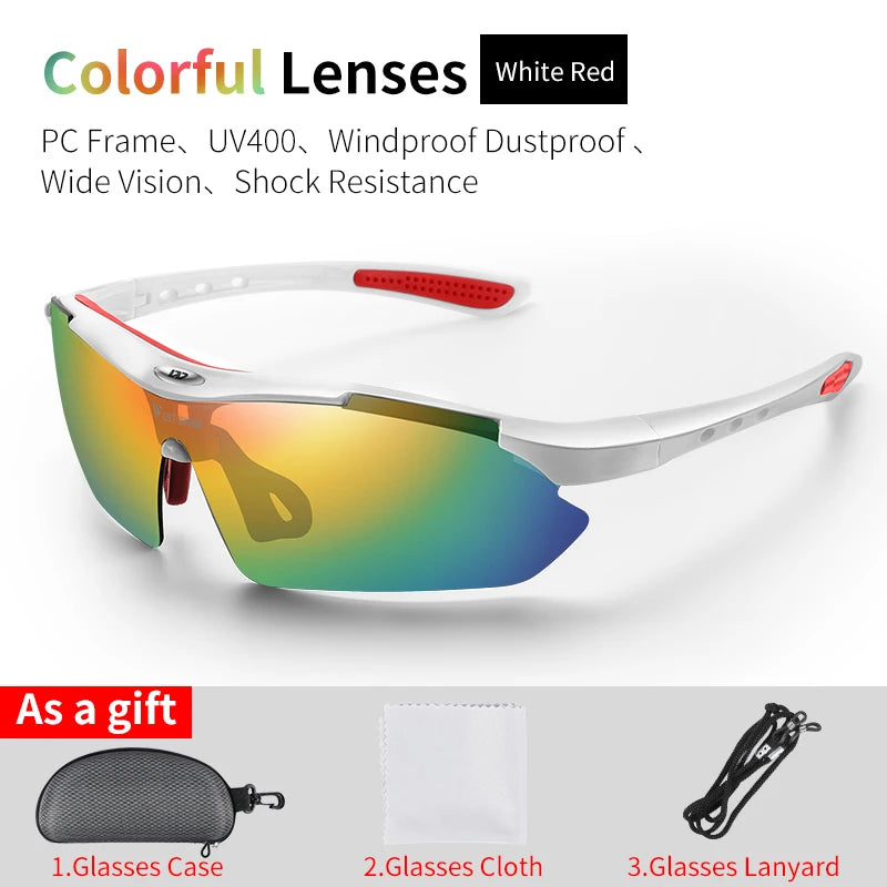 WEST BIKING UV400 Fashion Sunglasses Outdoor Sports Mountain Road Cycling Glasses Hiking Camping Golf Protective Glasses
