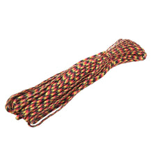 100FT Paracord 550 Rope Parachute Cord Multifunction Outdoor Camping Rope Heavy Duty Tent Rope Diameter 4mm for DIY Crafting