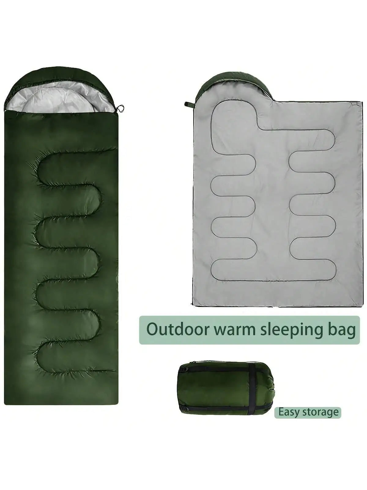 Lengthened (5°C / 41°F) 3-Season Sleeping Bag