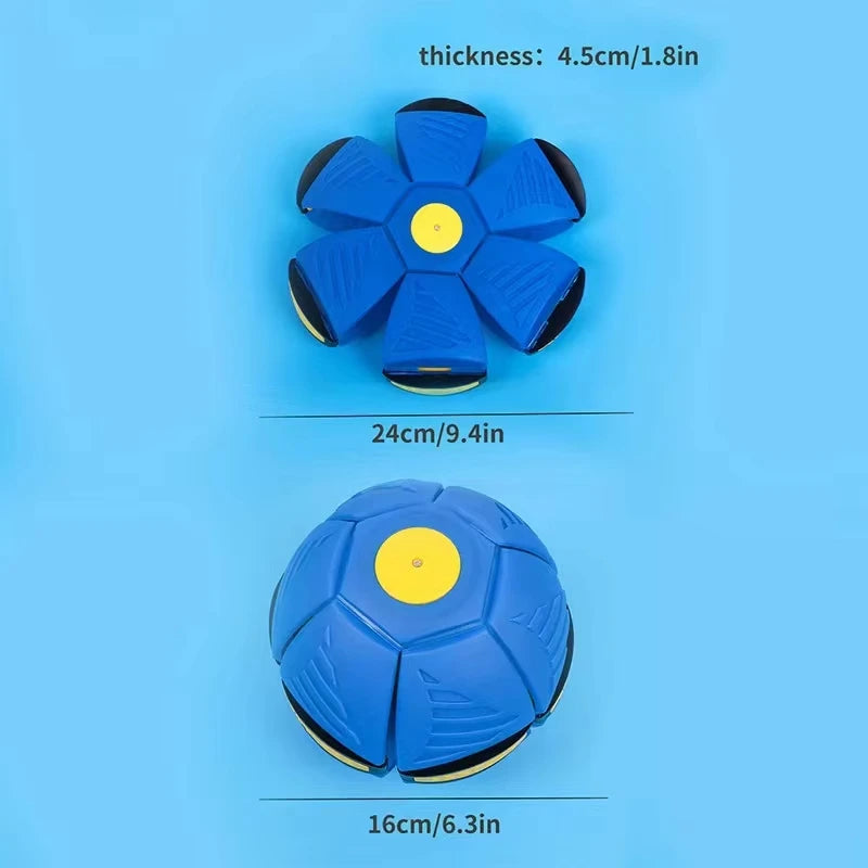 Transforming Magic Flying Disc Ball | Outdoor Dual-Purpose Pet & Kids Toy