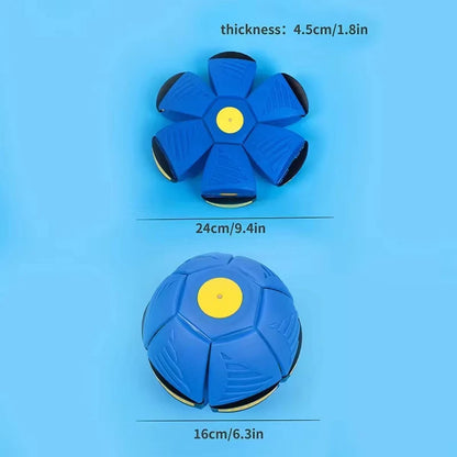 Transforming Magic Flying Disc Ball | Outdoor Dual-Purpose Pet & Kids Toy