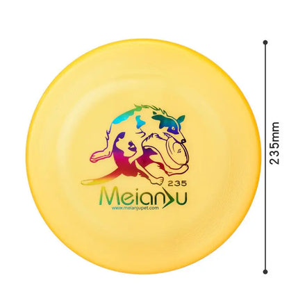 OUZEY Bite-Resistant Dog Frisbee – Perfect for Puppy Training and Active Play