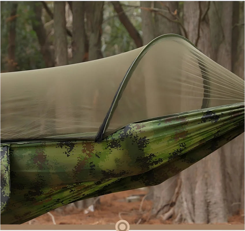 Camping hammock with mosquito net sleeping tent hammock suitable for camping hammock outdoor furniture garden leisure hammock