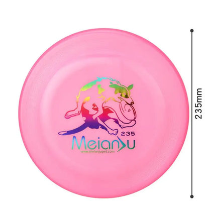 OUZEY Bite-Resistant Dog Frisbee – Perfect for Puppy Training and Active Play