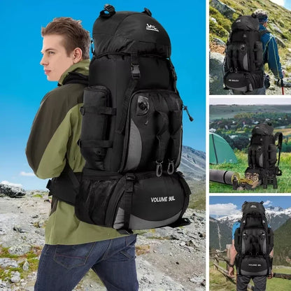 90L Large Capacity Backpack | Durable Trekking & Travel Rucksack
