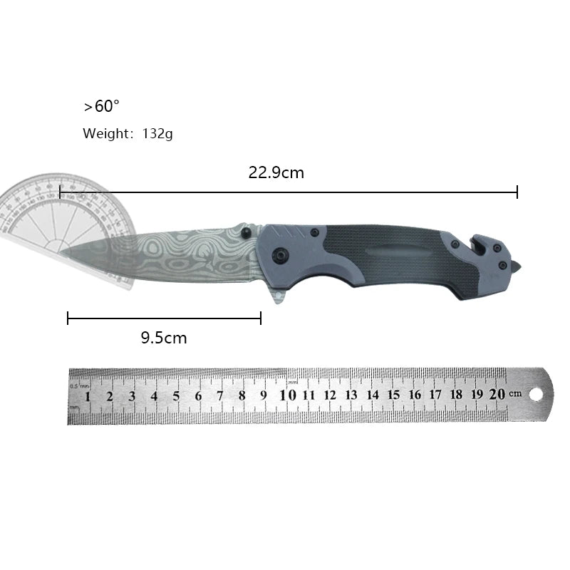 Folding knife, outdoor function, stainless steel small knife, portable folding knife, fruit knife, portable camping knife
