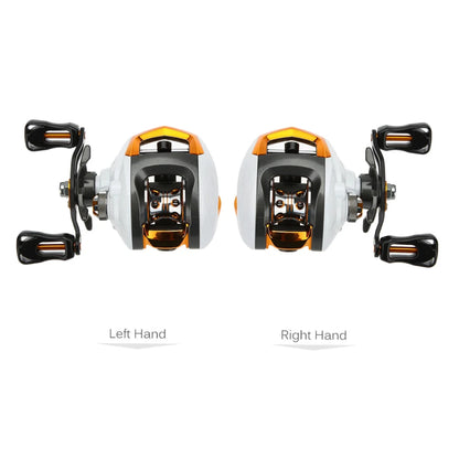 12+1 Ball Bearings Baitcasting Reel Fishing Fly High Speed Fishing Reel with  Brake System Fishing wheel